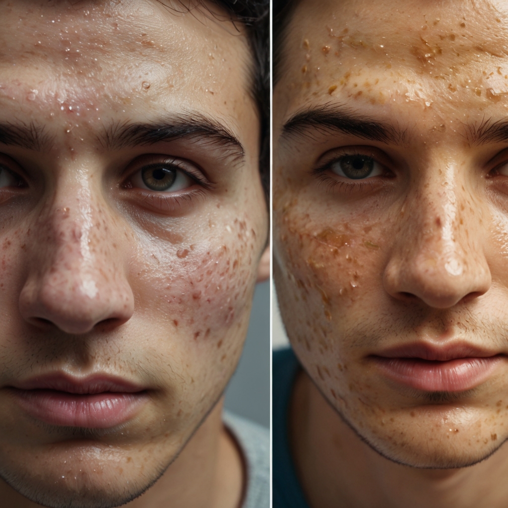 Acne Before